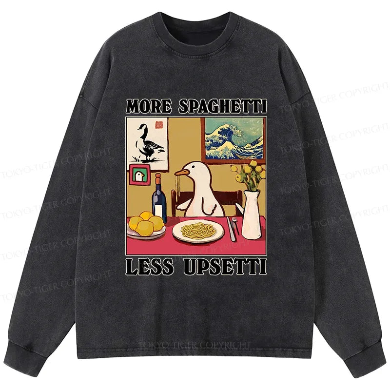 Japanese vintage washed long sleeve t-shirt