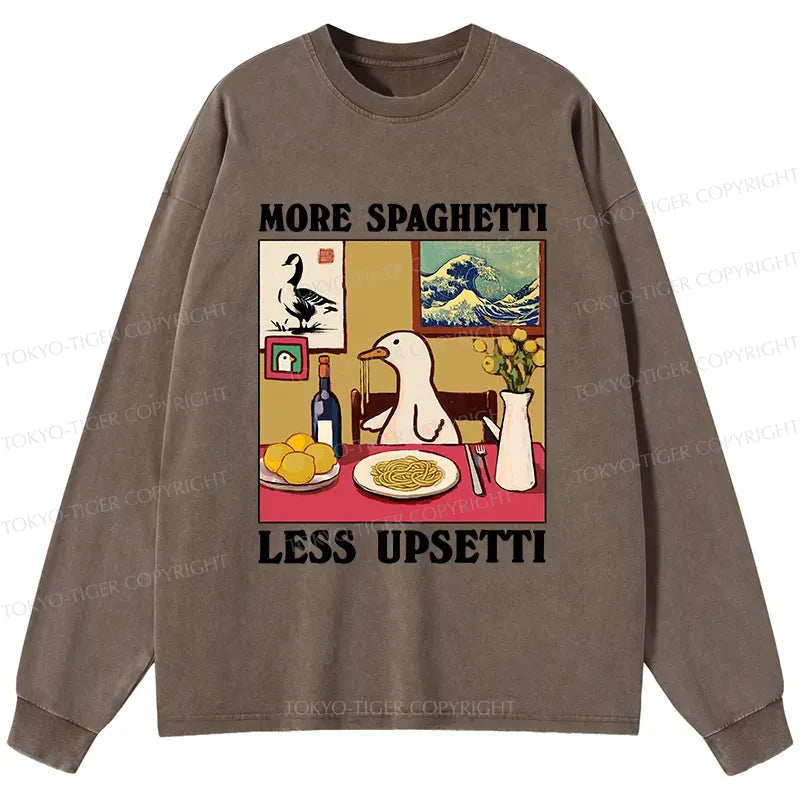 Japanese vintage washed long sleeve t-shirt
