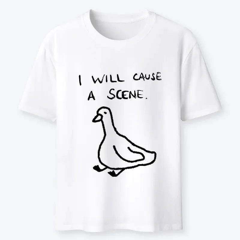 Kyoto-Lion Stupid Goose Funny Japan Retro Classic T-Shirt