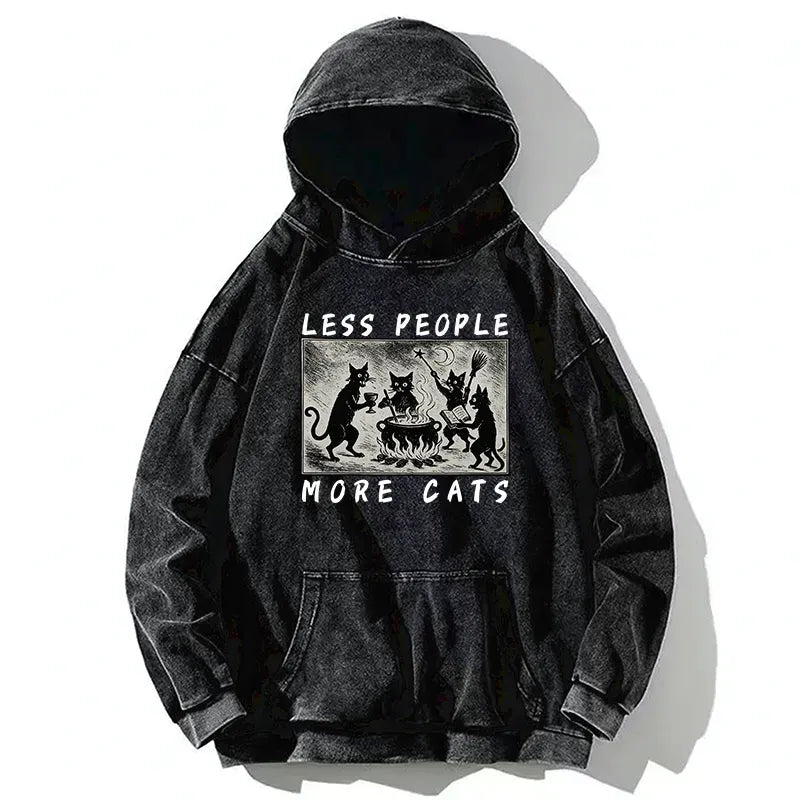 Washed Ukiyo-e Hoodie Gift for Him