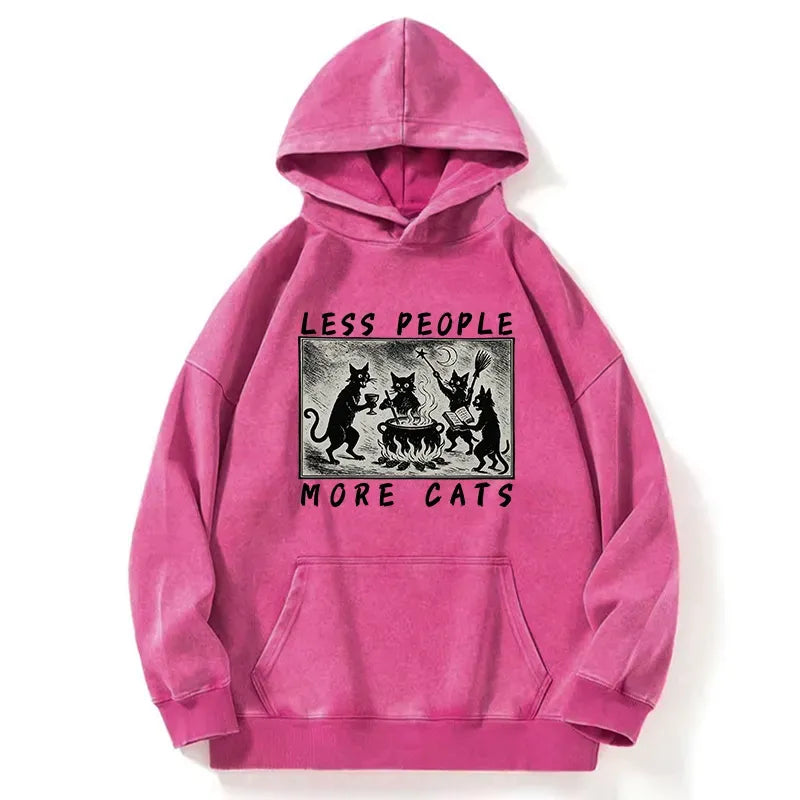 Kyoto-Lion Cat Sacrifice Ceremony Washed Hoodie