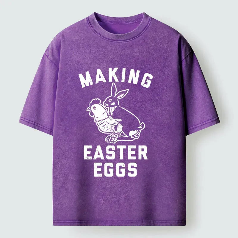 Japanese Vintage Washed T-Shirt for Daily Wear