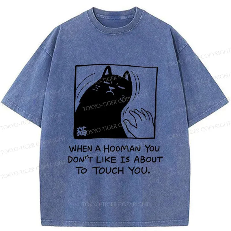 Japanese Cat T-Shirt for Streetwear