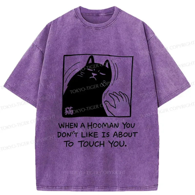 Japanese Cat T-Shirt for Streetwear