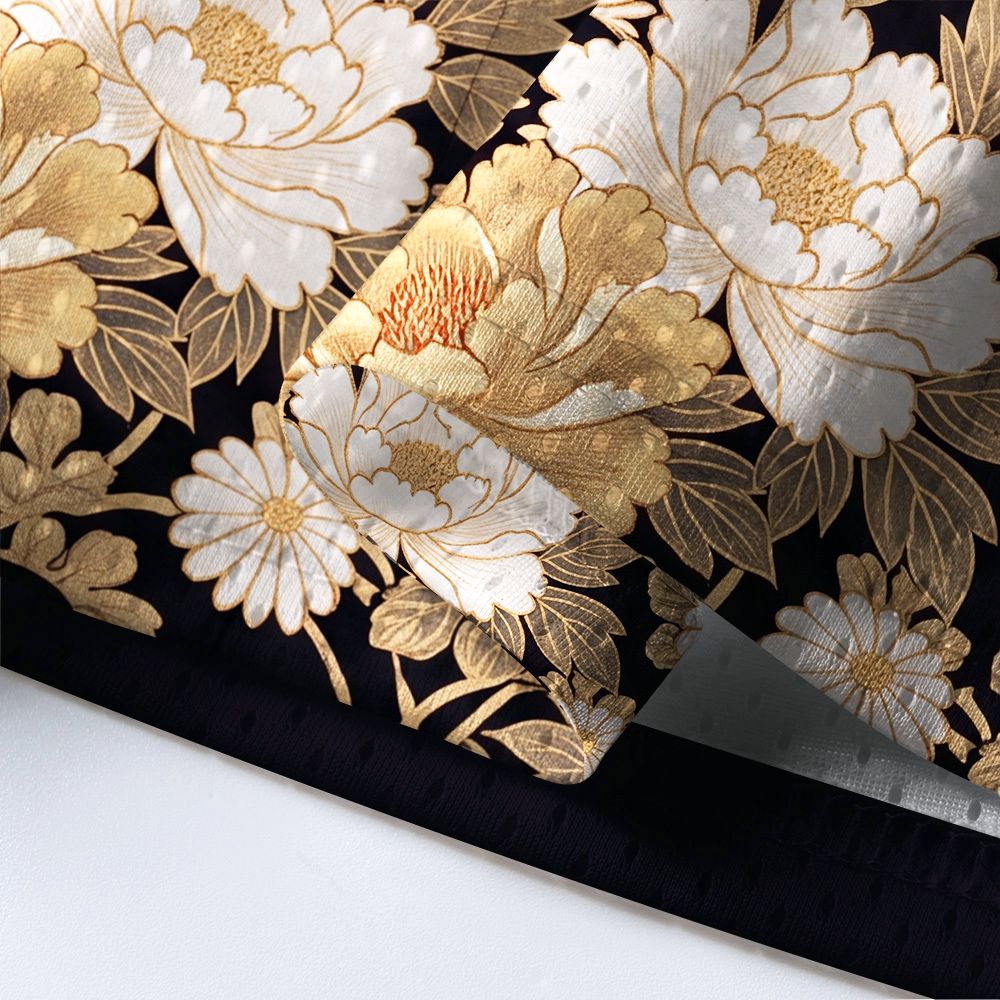 Kyoto-Lion Kimono Samurai Maple Cat Mesh Jersey