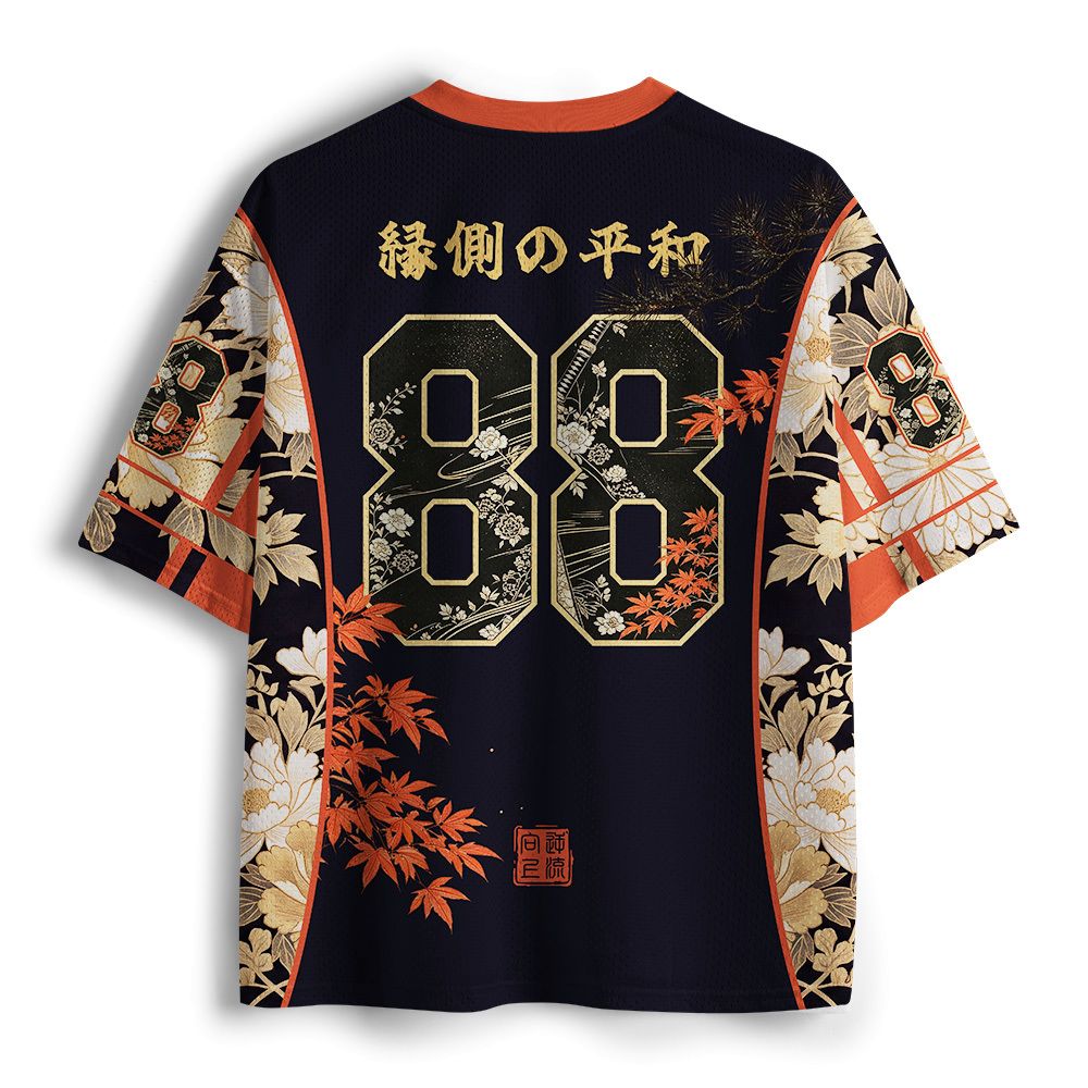 Kyoto Lion Kimono Mesh Jersey for Summer