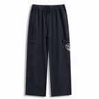 Kyoto-Lion Multidimensional Thinking And Rebellion Washed Utility Sweatpants