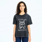 Kyoto-Lion raccoon t-shirt for daily wear