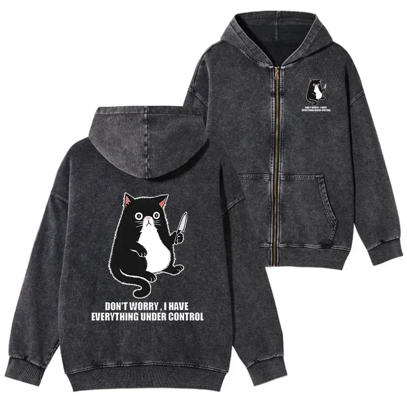 kyoto lion don't worry hoodie gift idea