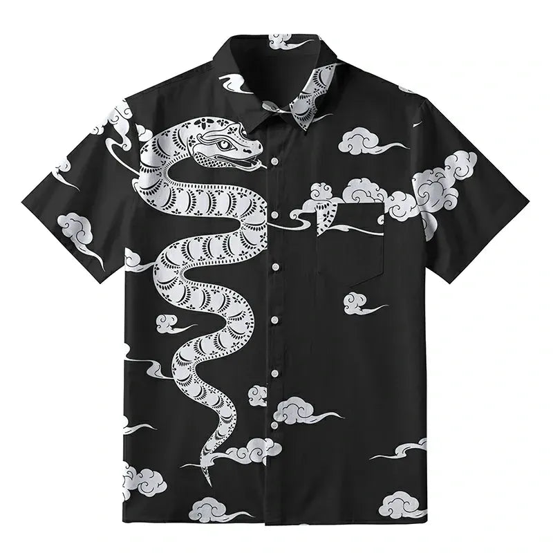 kyoto lion snake shirt best seller