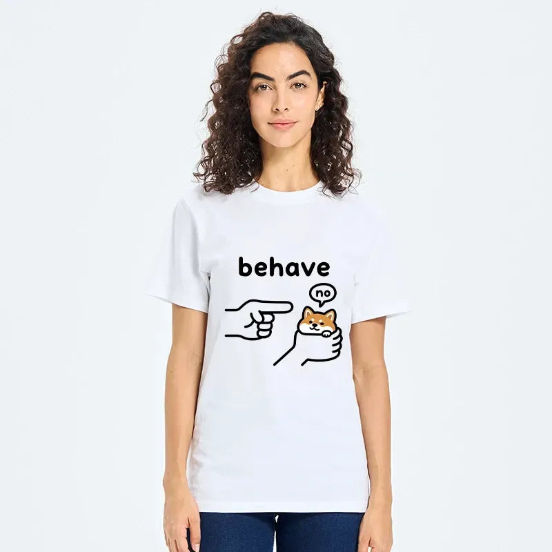 Japanese Classic T-Shirt with Funny Shiba