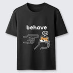 Kyoto-Lion Funny Shiba Refusing To Behave Classic T-Shirt