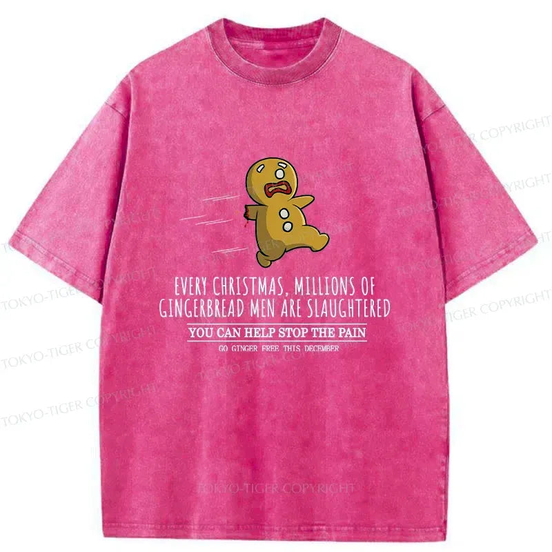 Kyoto Lion Washed T-Shirt for Streetwear