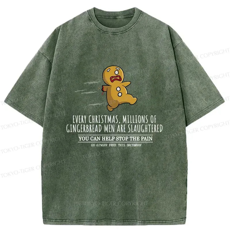 Gingerbread Man Unisex Tee Gift Idea