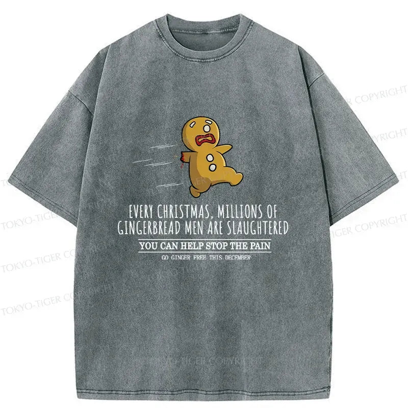 Japanese Vintage Washed T-Shirt for Summer