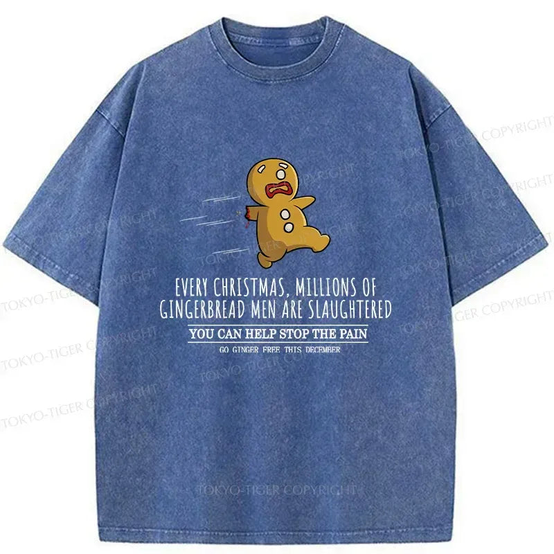 Kyoto Lion Washed T-Shirt for Streetwear