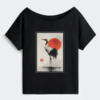 Vintage Japanese Crane Tee Limited Edition