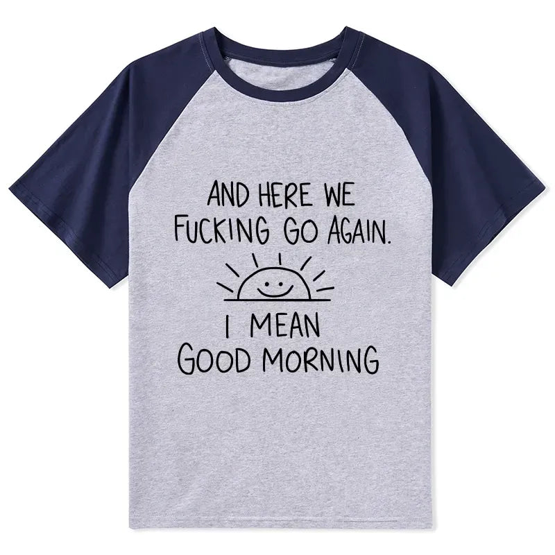 Japanese Raglan Tee for Daily Wear