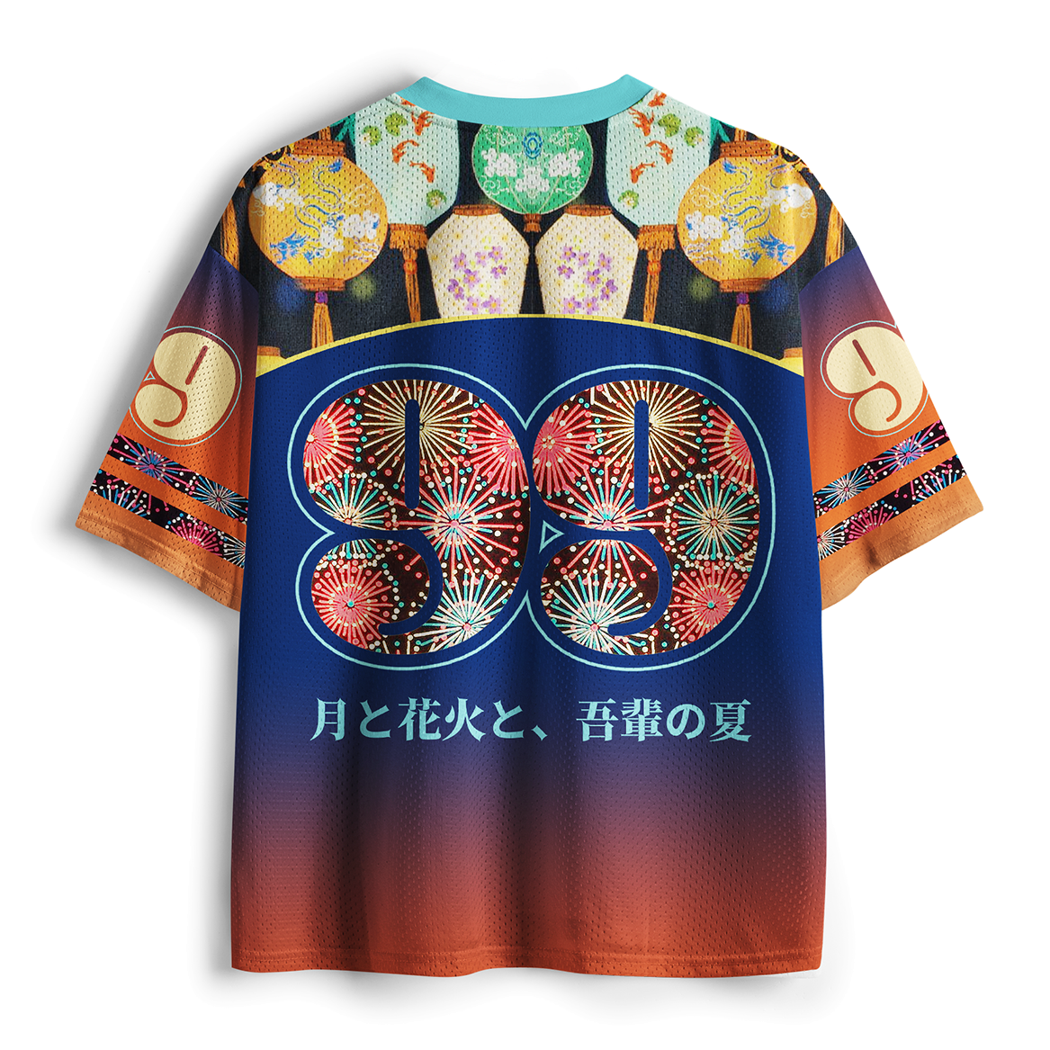 Japanese Festival Cat Mesh Jersey on Sale