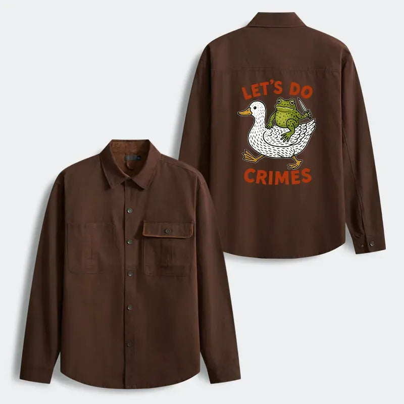Funny Frog Work Jacket Trending Gift for Him
