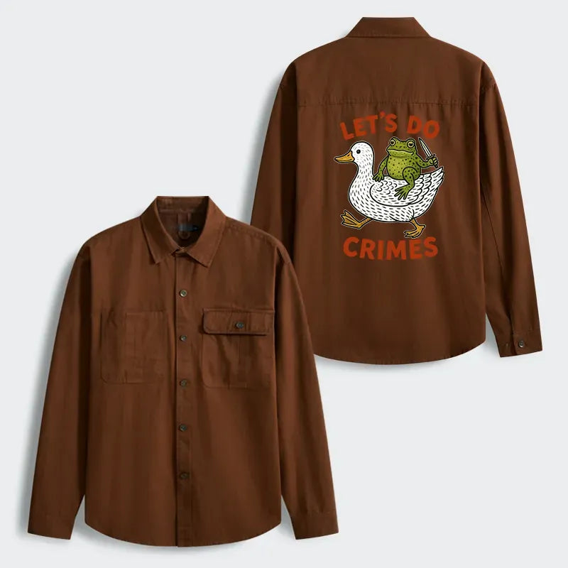 Funny Frog Work Jacket Trending Gift for Him