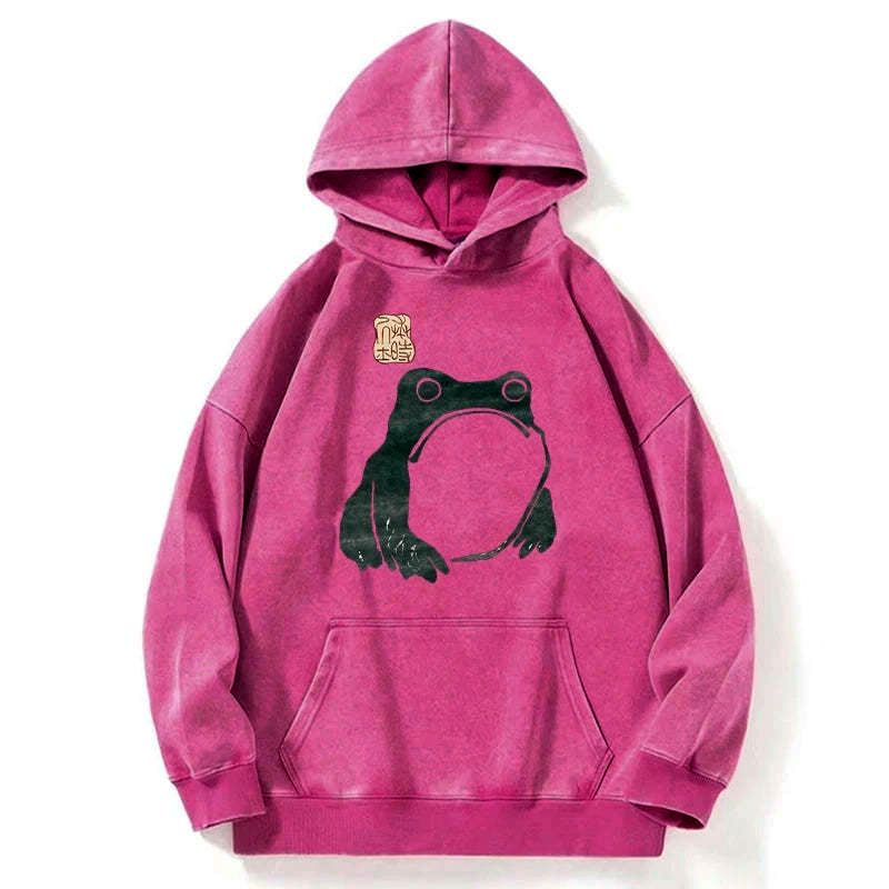 Vintage Washed Hoodie for Streetwear