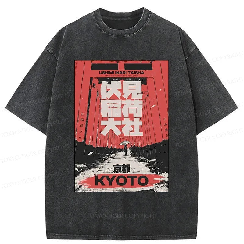 Japanese Kyoto T-Shirt for Summer