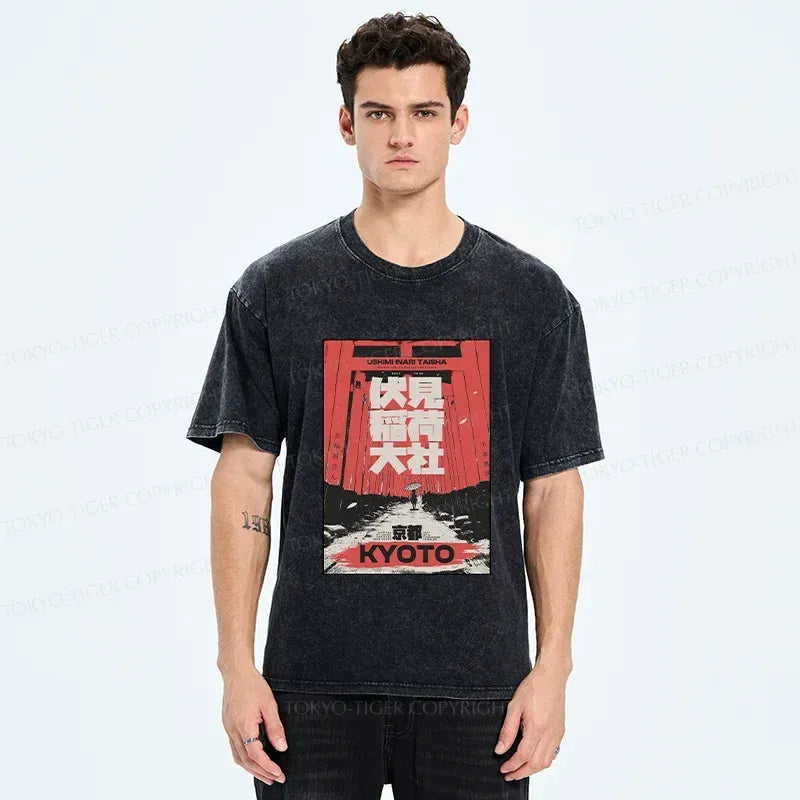 Vintage Washed Tee for Streetwear