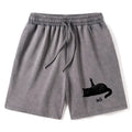 Kyoto-Lion Cat Refused Washed Shorts