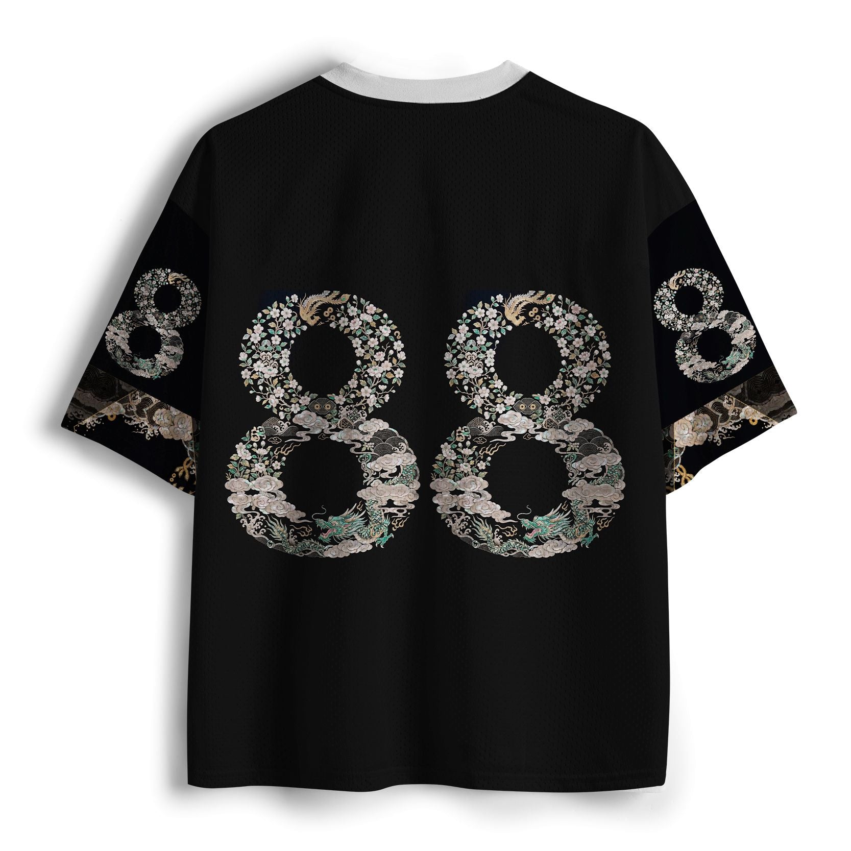 Kyoto-Lion Celestial Dragon Of The Storm Mesh Jersey