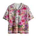 Kyoto Lion Bloom Mesh Jersey Trendy