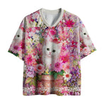 Kyoto Lion Bloom Mesh Jersey Trendy