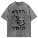 Kyoto-Lion Washed T-Shirt for Everyday