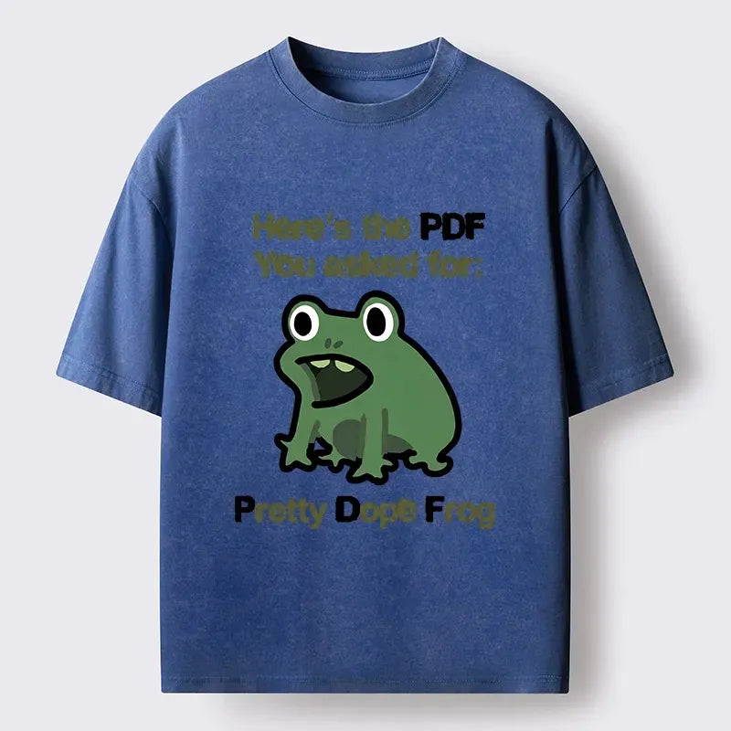 Vintage Washed Kyoto T-Shirt for Daily Wear