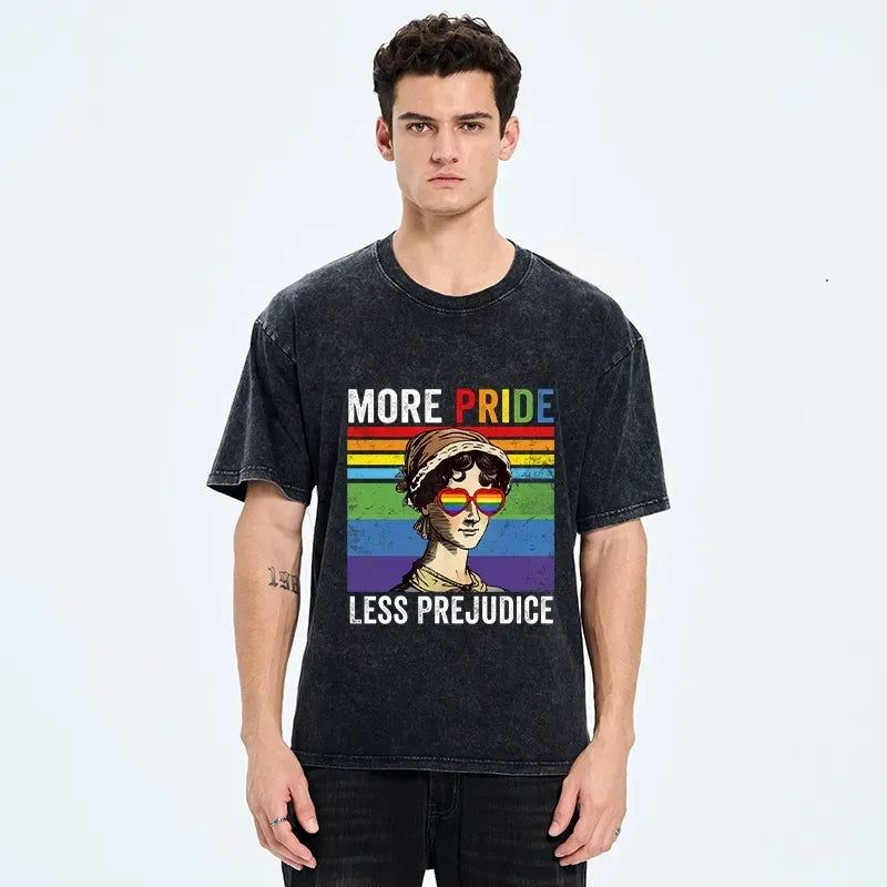 Kyoto-Lion More Pride Less Prejudice Always Washed T-Shirt