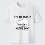 japanese vintage meme cat t-shirt for casual wear