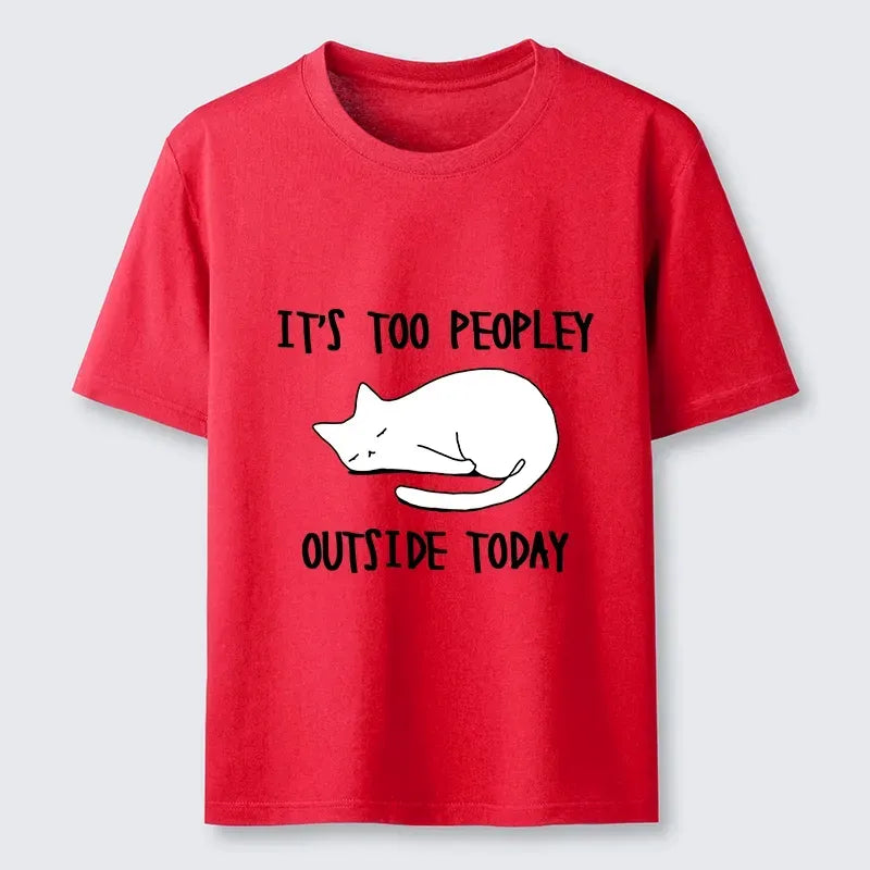 japanese vintage meme cat t-shirt for casual wear
