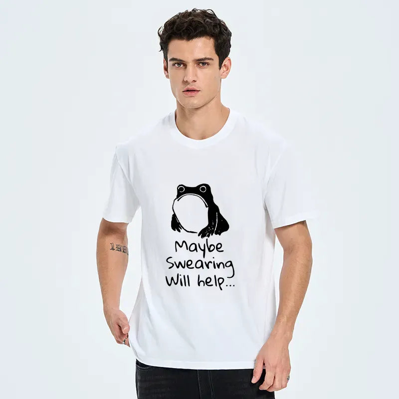 Unhappy Frog T-Shirt Gift Idea for Him