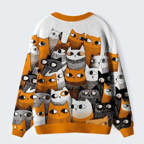 unisex cat cardigan for daily wear