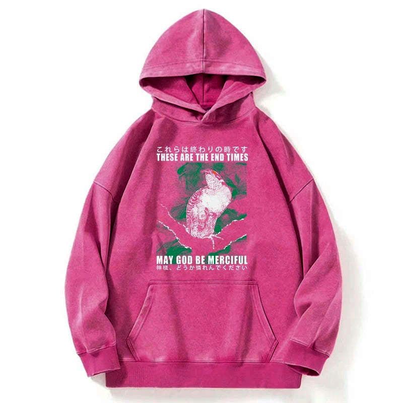 vintage japanese bird hoodie for daily wear