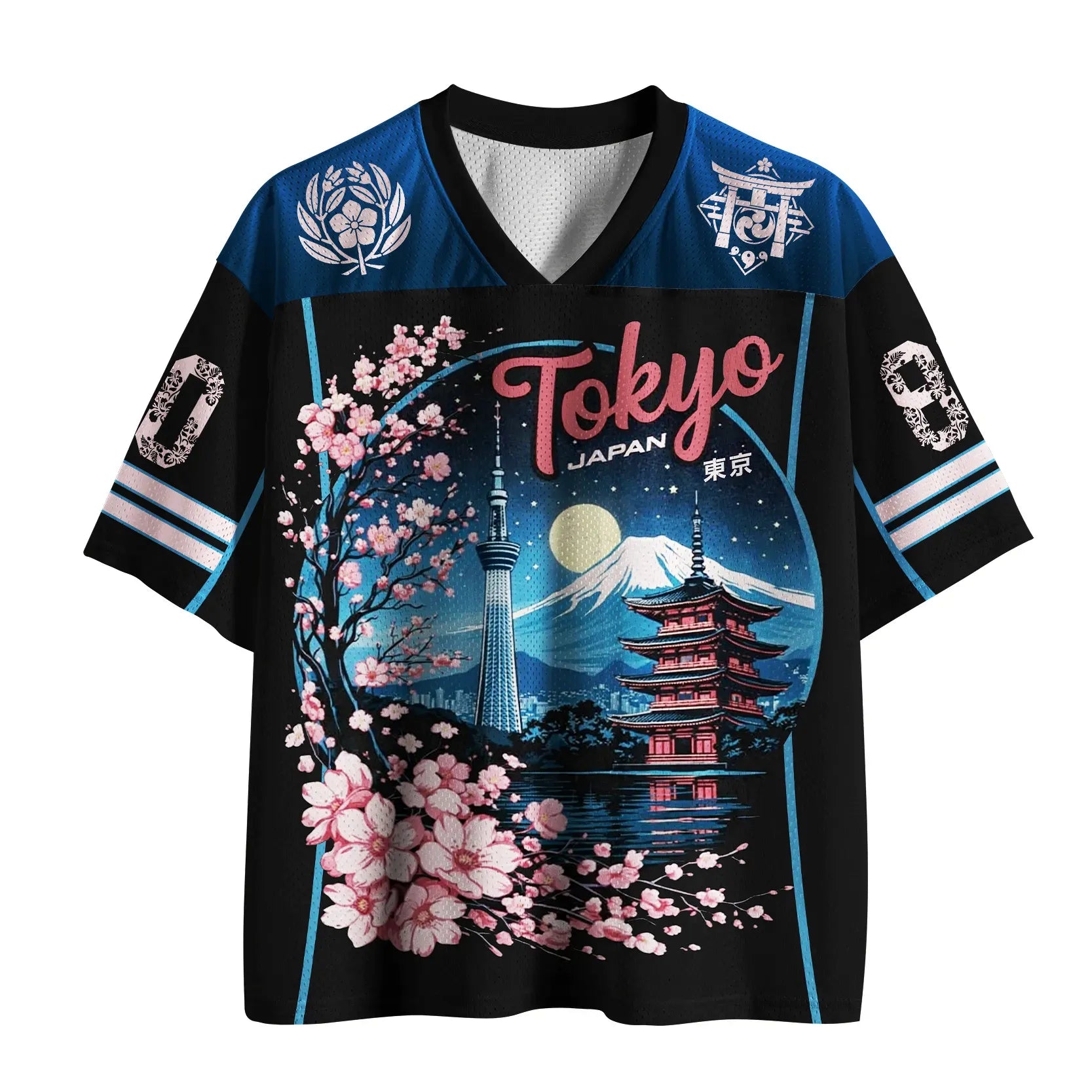 Tokyo Skyline Mesh Jersey On Sale