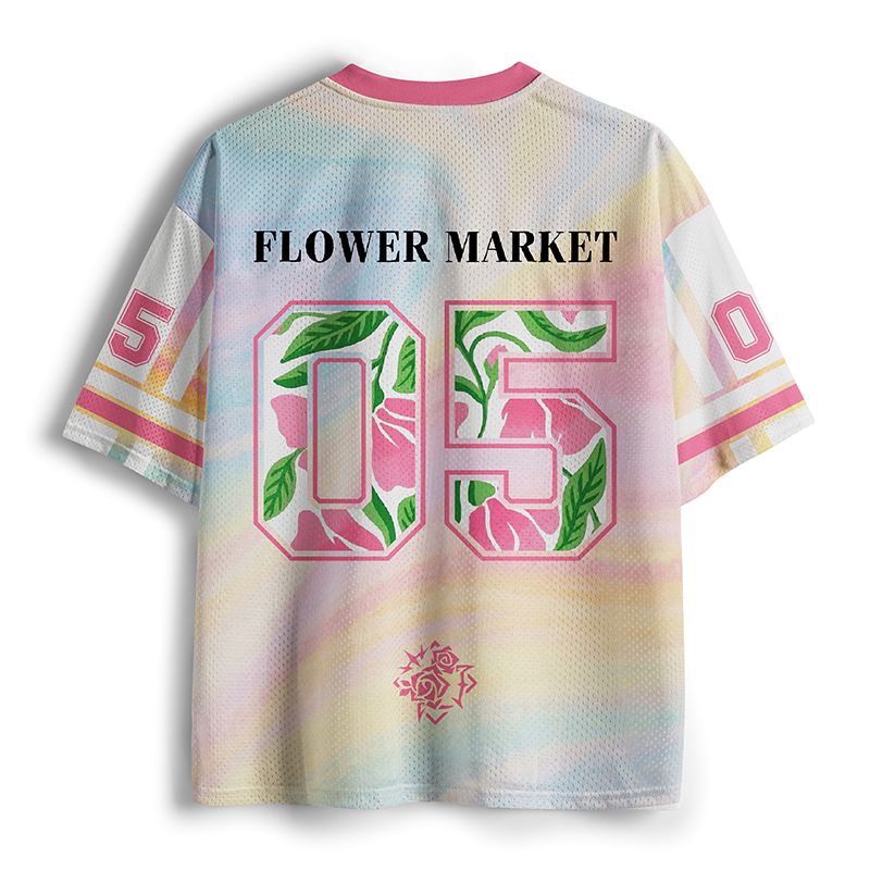 Kyoto-Lion Flower Market Mesh Jersey