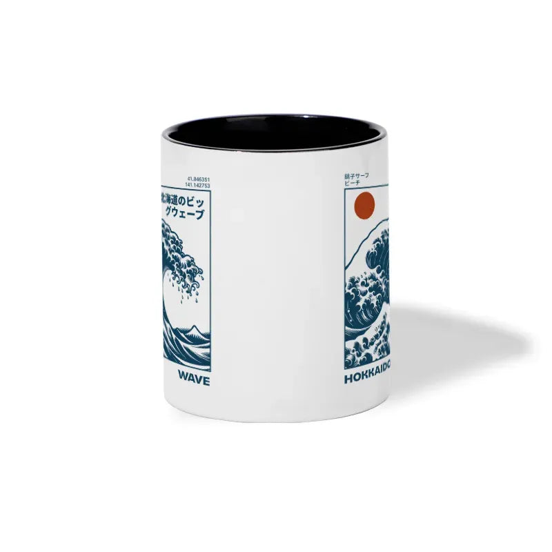 Japanese Kyoto Lion Wave Mug
