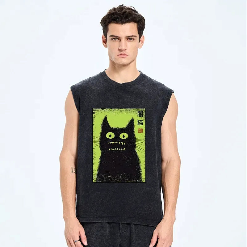 Kyoto Lion Cat Tank for Gift Idea