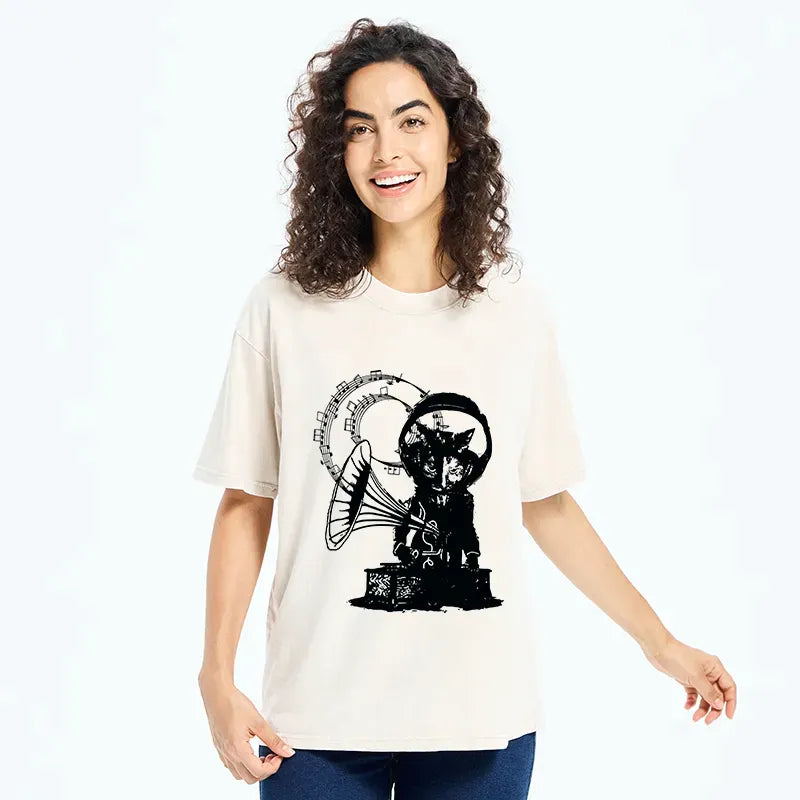 Kyoto-Lion Unisex Cotton Tee
