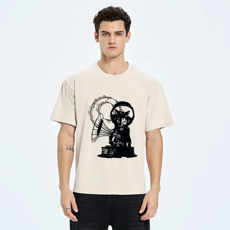 Japanese Retro Washed Tee