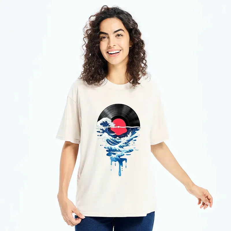 washed unisex cotton tee limited edition