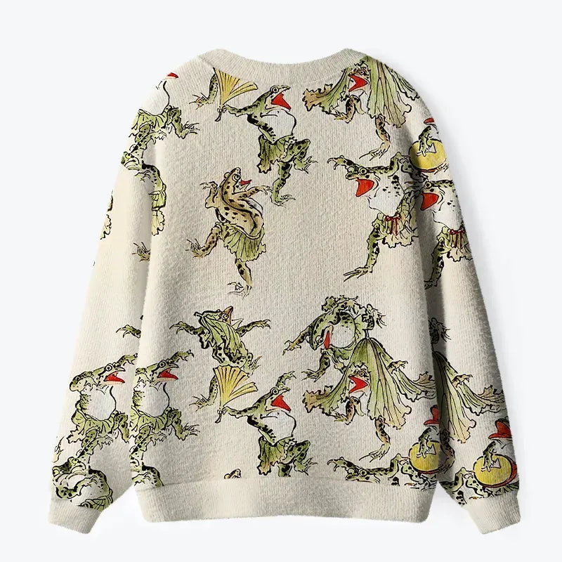 Kyoto Lion Ugly Sweater for Holiday