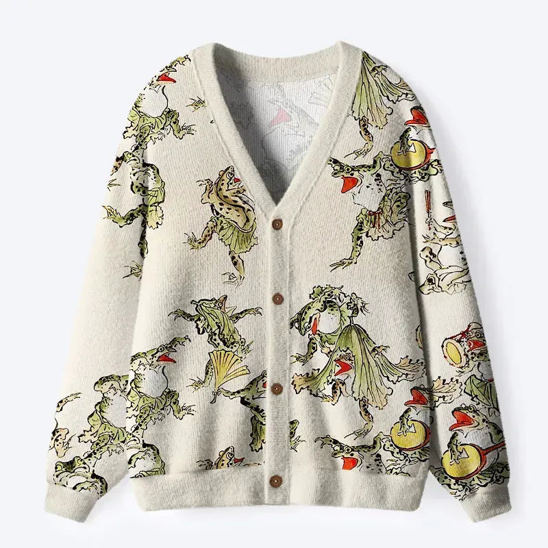 Kyoto Lion Ugly Sweater for Holiday