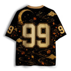 Kyoto-Lion Fox Gazing At The Moon Mesh Jersey